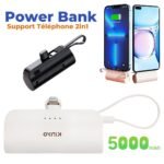 PowerBank 5000mAh et Support Telephone 2en1 – باور بانك