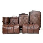 ⁦Pack de Valise 6Pcs de Haute Qualité Motif LV⁩ - الصورة ⁦2⁩