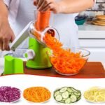 Coupe-légumes rotatif manuel multifonctionnel - الجهاز اليدوي المساعد مبشرة وقطاعة متعددة الاستعمالات للمكسرات والخضار والجبن