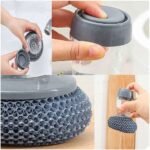⁦Brosse à Main avec Distributeur de Savon pour Cuisine – فرشاة يدوية بموزع صابون للمطبخ⁩ - الصورة ⁦3⁩