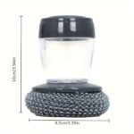 ⁦Brosse à Main avec Distributeur de Savon pour Cuisine – فرشاة يدوية بموزع صابون للمطبخ⁩ - الصورة ⁦6⁩