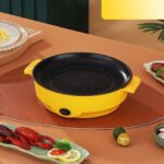 ⁦Tadjine et Grille antiadhésive barbecue électrique 26cm⁩ - الصورة ⁦4⁩