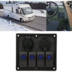 ⁦Panneau de commande 12-24V à 4 Interrupteur  – لوحة تحكم⁩ - الصورة ⁦4⁩