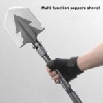 ⁦Pelle en ‎acier à haute teneur en carbone avec 3 Combinaisons de Longueur et outil de mesure - مجرفة متعددة الإستعمالات⁩ - الصورة ⁦6⁩