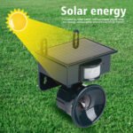 ⁦Répulsif solaire sonique pour animaux et oiseaux avec détecteur de mouvement - جهاز طارد للحيونات والطيور⁩ - الصورة ⁦3⁩