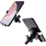 ⁦Support de téléphone portable en ABS et l'alliage d'aluminium - حامل هواتف في السيارة 2في1⁩ - الصورة ⁦5⁩