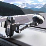 ⁦Support de téléphone portable à ventouse pour voiture⁩ - الصورة ⁦5⁩
