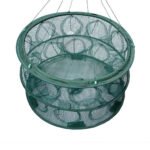 ⁦Piège de Pêche Poissons Rond 20 Trous pliable et portable 70cm – شبكة صيد الأسماك⁩ - الصورة ⁦6⁩