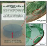 ⁦Piège de Pêche Poissons Rond 20 Trous pliable et portable 70cm – شبكة صيد الأسماك⁩ - الصورة ⁦3⁩