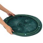 ⁦Piège de Pêche Poissons Rond 20 Trous pliable et portable 70cm – شبكة صيد الأسماك⁩ - الصورة ⁦2⁩