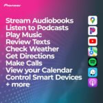 ⁦Pioneer Écran de voiture Android de 10.4 pouces compatible Apple CarPlay Android Auto – شاشة ذكية للسيارة⁩ - الصورة ⁦4⁩