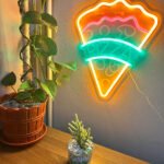 ⁦Signe Néon Led Pizza Pour Décoration De Restaurant⁩ - الصورة ⁦4⁩