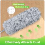 ⁦Plumeau télescopique Lavable en Microfibre - أداة تنظيف في الزوايا البعيدة⁩ - الصورة ⁦3⁩