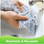 ⁦Plumeau télescopique Lavable en Microfibre - أداة تنظيف في الزوايا البعيدة⁩ - الصورة ⁦5⁩