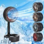 ⁦Ventilateur Pliable et Portable Forme Roue Silencieux avec 3 Vitesse - مروحة محمولة⁩ - الصورة ⁦3⁩