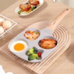 ⁦Poêle à frire épaissie Poêle à omelette antiadhésive pour œufs, crêpes, steak⁩ - الصورة ⁦4⁩