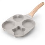 ⁦Poêle à frire épaissie Poêle à omelette antiadhésive pour œufs, crêpes, steak⁩ - الصورة ⁦2⁩