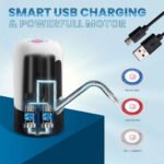 ⁦Pompe à bouteille d'eau, distributeur d'eau universel de 5 gallons rechargeable⁩ - الصورة ⁦4⁩