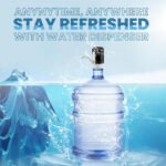 ⁦Pompe à bouteille d'eau, distributeur d'eau universel de 5 gallons rechargeable⁩ - الصورة ⁦6⁩