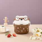 ⁦Boîte à Manger Portable en Inox 304 pratique et facile à transporter - حافظة طعام⁩ - الصورة ⁦4⁩