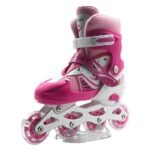 ⁦les rouleurs Alignées Confortables pour Enfants avec des roues RGB - pointure DE 32- 38⁩ - الصورة ⁦4⁩