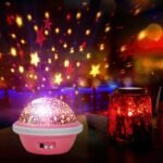 ⁦Projecteur LED ciel étoilé pour enfants, lampe de nuit, romantique, coloré RGB⁩ - الصورة ⁦4⁩