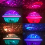⁦Projecteur LED ciel étoilé pour enfants, lampe de nuit, romantique, coloré RGB⁩ - الصورة ⁦2⁩