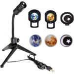 ⁦Lampe de lune projecteur veilleuse 360° lumière de projection de lune éclairage de charge USB⁩ - الصورة ⁦11⁩