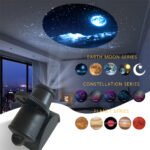 Lampe de projection de ciel étoilé avec 15 motifs - مصباح عرض القمر