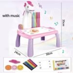⁦Jouet Projecteur de Dessin Aolieh, Table de Dessin Éducative pour Enfants avec Projecteur LED et Accessoires – لعبة جهاز عرض الرسم للأطفال⁩ - الصورة ⁦7⁩