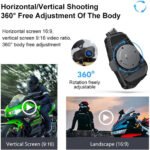 ⁦Oreillette Bluetooth pour Casque Moto avec Camera Full HD App Control - سماعات سائقي دراجة النارية مع كاميرة مدمجة⁩ - الصورة ⁦6⁩