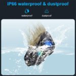 ⁦Oreillette Bluetooth pour Casque Moto avec Camera Full HD App Control - سماعات سائقي دراجة النارية مع كاميرة مدمجة⁩ - الصورة ⁦5⁩