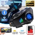 Oreillette Bluetooth pour Casque Moto avec Camera Full HD App Control - سماعات سائقي دراجة النارية مع كاميرة مدمجة