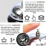 ⁦Mini Sonnette d'Appel en Métal Antirouille pour Bureau – جرس نداء معدني صغير مقاوم للصدأ للمكتب⁩ - الصورة ⁦7⁩