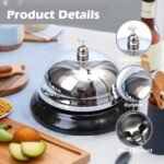 ⁦Mini Sonnette d'Appel en Métal Antirouille pour Bureau – جرس نداء معدني صغير مقاوم للصدأ للمكتب⁩ - الصورة ⁦6⁩