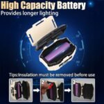 ⁦Lampe frontale LED COB à induction Rechargeable par USB 5 Modes - مصباح رأس قابل للشحن⁩ - الصورة ⁦2⁩