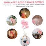 ⁦Lampe de Table fleur avec LED – مصباح طاولة زهور مزود⁩ - الصورة ⁦9⁩