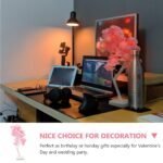 ⁦Lampe de Table fleur avec LED – مصباح طاولة زهور مزود⁩ - الصورة ⁦4⁩
