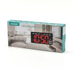 ⁦Horloge Murale Arabic Numérique LED avec Jour et Date – ساعة رقمية بالعربية مع اليوم والتاريخ⁩ - الصورة ⁦4⁩