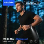 ⁦Smart Watch Haino Teko RW-60 MAX avec Lampe Torche et 3 Bracelets - ساعة ذكية أصلية⁩ - الصورة ⁦2⁩