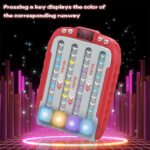 ⁦Machine de jeu rythmique anti-stress avec musique et lumière - لعبة أطفال مسلية⁩ - الصورة ⁦2⁩