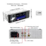 ⁦Autoradio MP5 4.1 Pouces FM Radio Ecran HD 4026UM – مشغل راديو السيارات⁩ - الصورة ⁦2⁩