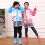 ⁦Capuche Poncho Pluie Enfant Impermeable Anti Pluie V3⁩ - الصورة ⁦2⁩