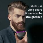 ⁦Mini Brosse à lisser électrique sans fil avec 3 réglages de chaleur - مشط حراري حجم صغير ومحمول⁩ - الصورة ⁦2⁩