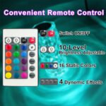 ⁦Lampe de Table en Cristal à Gradation tactile, Veilleuse Rechargeable par USB⁩ - الصورة ⁦4⁩