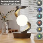 ⁦Lampe de Chevet en Spirale Design Moderne Lumière RGB - مصباح لاسلكي بأضواء متغيرة⁩ - الصورة ⁦3⁩