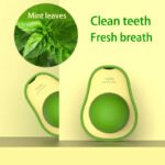 ⁦Boule murale en forme d'avocat et d'herbe à chat, jouets à lécher comestibles, friandises rotatives pour chaton, 360⁩ - الصورة ⁦4⁩