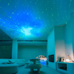 ⁦Projecteur LED Astronome Galaxy atmosphère étoilée, veilleuse LED pour chambre à coucher - مصباح رائد الفضاء⁩ - الصورة ⁦4⁩