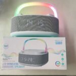 ⁦Haut Parleur Bluetooth Portable S301 à LED RGB chargement sans fil 15W - مكبر صوت بلوتوث وشاحن لاسلكي 2في1⁩ - الصورة ⁦3⁩
