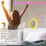 ⁦Haut-parleur et Lampe de Chevet avec Lumière d'ambiance RGB et Chargeur Induction 15W - مكبر صوت وشاحن لاسلكي مع إضاءة ملونة⁩ - الصورة ⁦5⁩